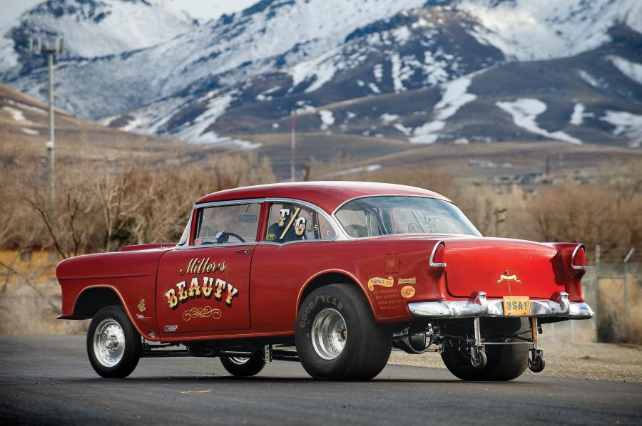  Chevrolet Miller Beauty F Gas Drag Racing Car 1955 года  (фото 8 из 8)